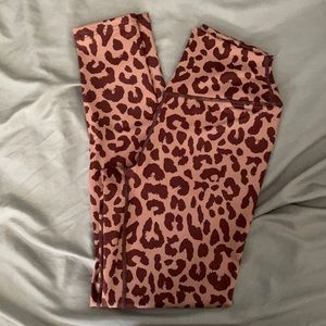 Balance Athletica king cheetah dusk leggings